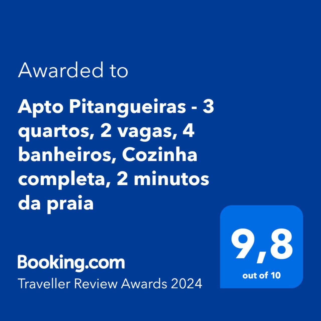 Apto Pitangueiras - 3 Quartos, 2 Vagas, 4 Banheiros, Cozinha Completa, 2 Minutos Da Praia Guaruja Exterior photo
